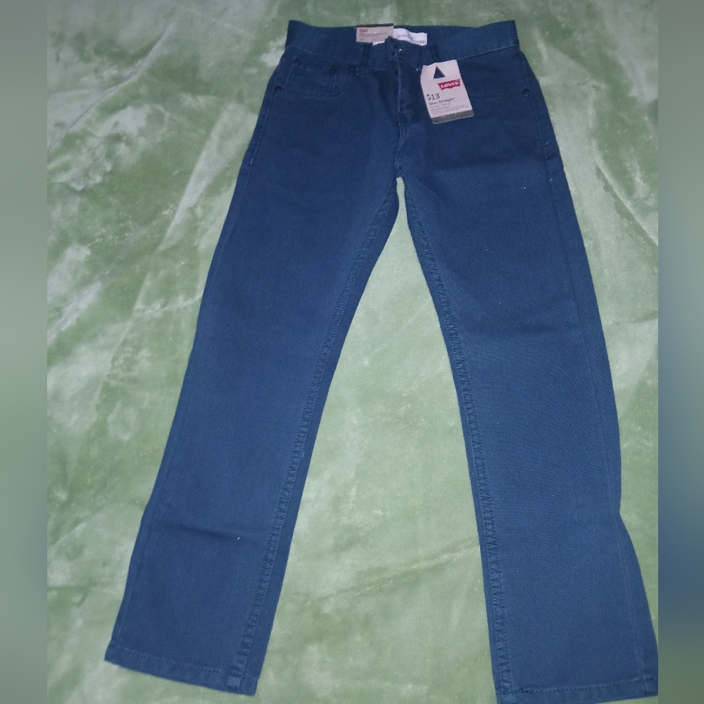 Levi's Boys Size 10 Slim Straight Jeans - Ponderosa Pine